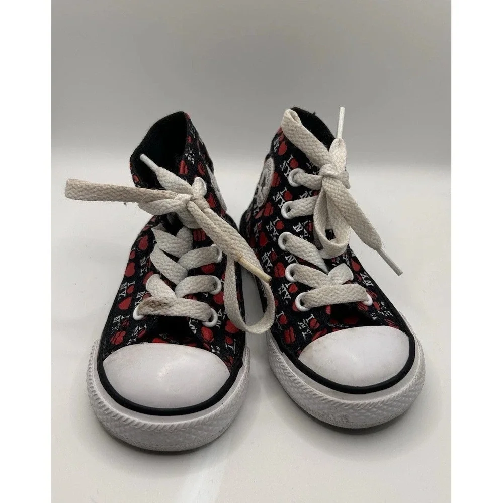 Converse Chuck Taylor All Star I Love NY High Top Toddler Sneakers Size 5